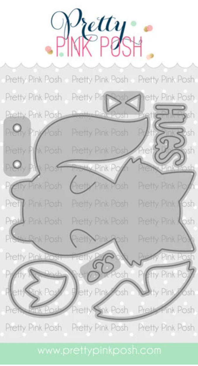 Pretty Pink Posh - Fox Holder Die Set