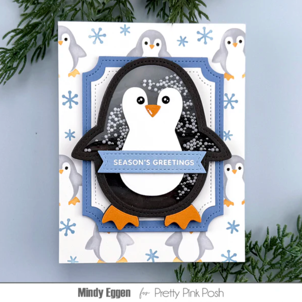 Pretty Pink Posh - Notched Rectangles Die Set