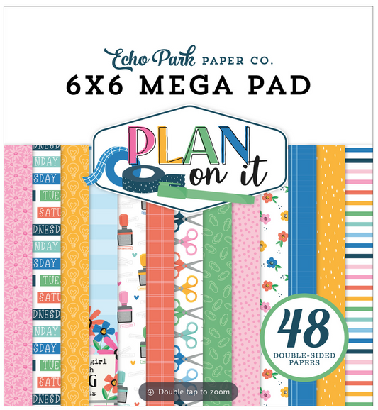 Echo Park - Plan On It - 6x6 Mega Pad