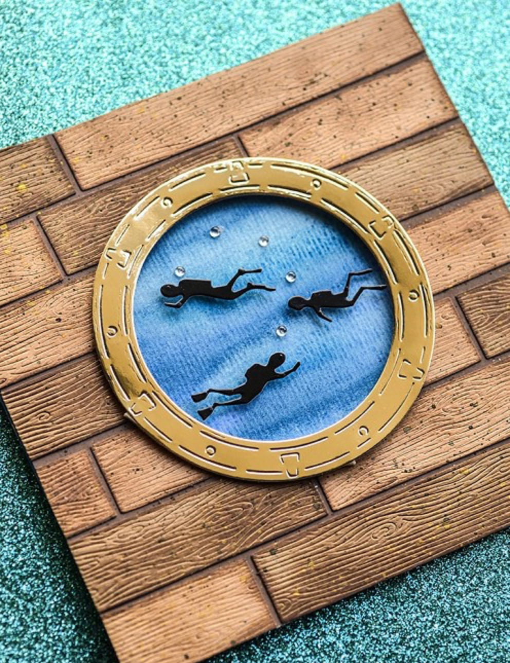 Memory Box - Wood Grain Planks Die Set