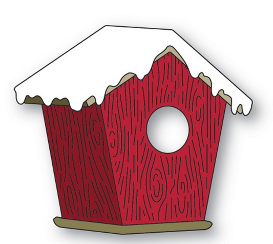 Memory Box - Woodgrain Bird House Die Set
