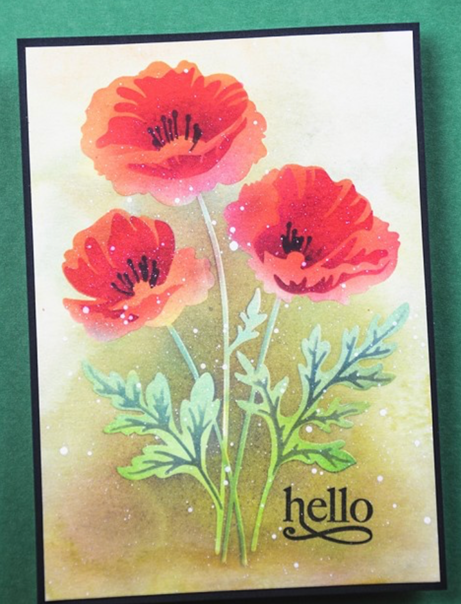 Memory Box - Playful Poppies Stamp & Die Bundle