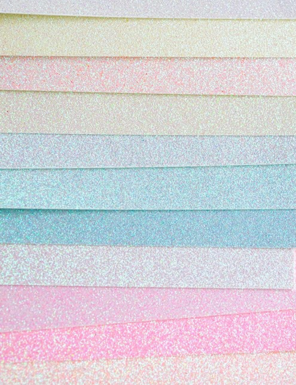 Memory Box - Delicate Pastel Glitter Paper Pad