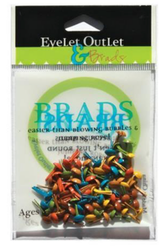 Eyelet Outlet & Brads - Round Brads - Fall