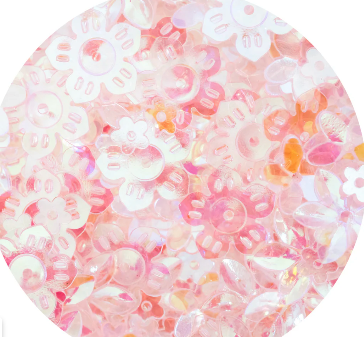 Chloe's Creative - Floral Sequins - Pinks