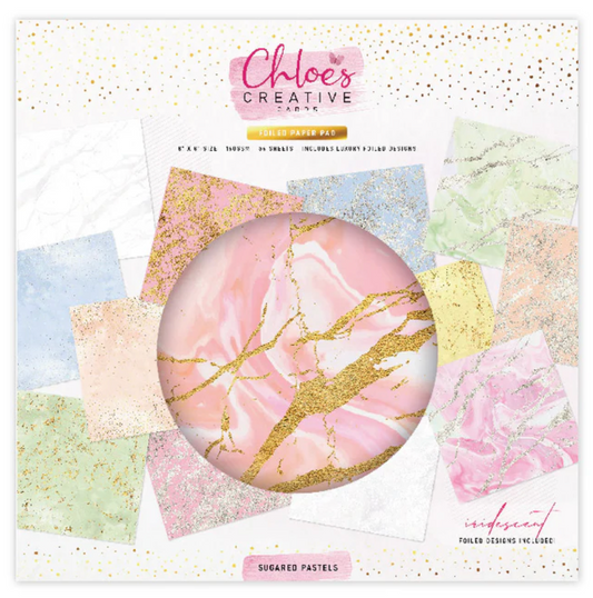 Chloe's Creative - Printed Vellum - Sugared Pastels