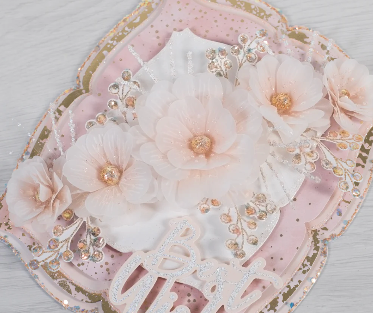 Chloe's Creative - Printed Vellum - Sugared Pastels