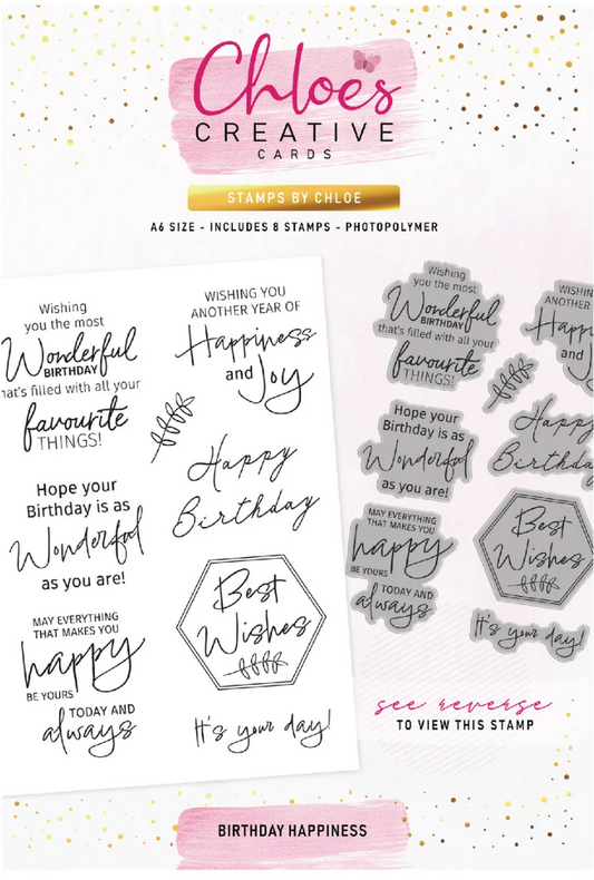 Chloe's Creative - Birthday Happiness Stamp Set