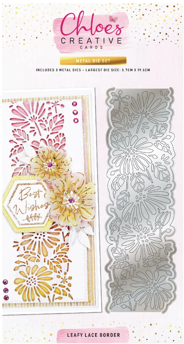 Chloe's Creative - Leafy Lace Border Die