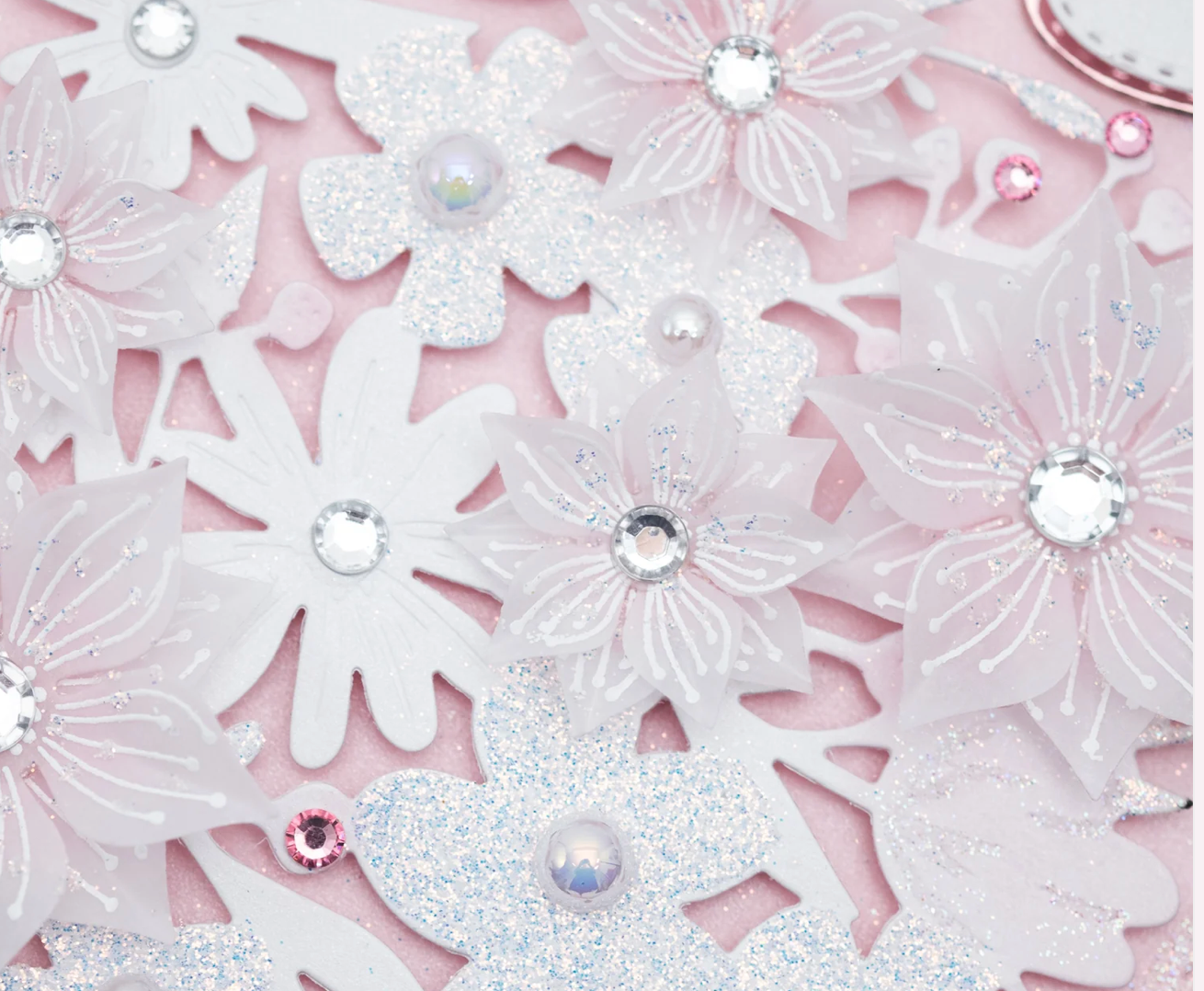 Chloe's Creative - Floral Panel Die