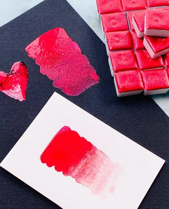 Pop Pigments - Satin Red Watercolor Paint