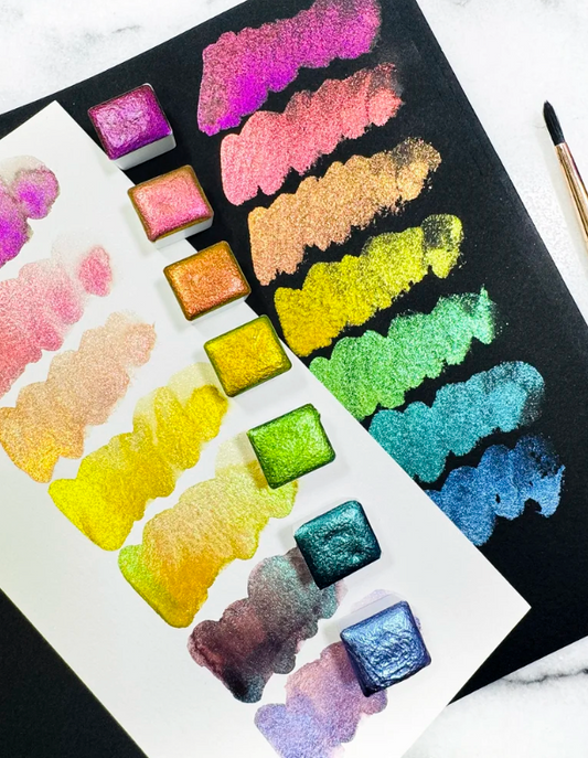 Pop Pigments - Multichrome Watercolor Paint - Supernova Collection