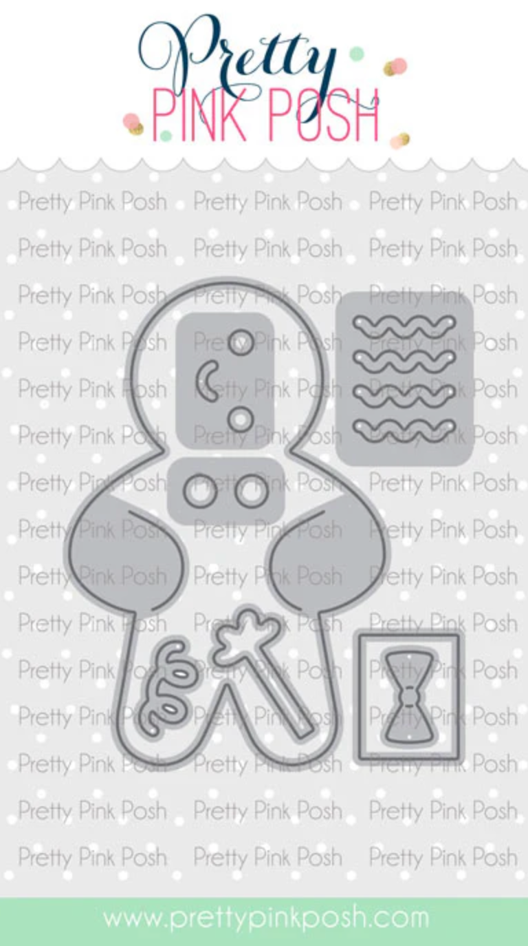 Pretty Pink Posh - Gingerbread Holder Die Set