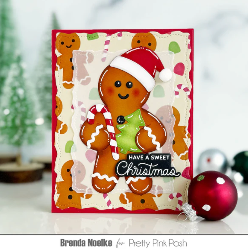 Pretty Pink Posh - Gingerbread Holder Die Set