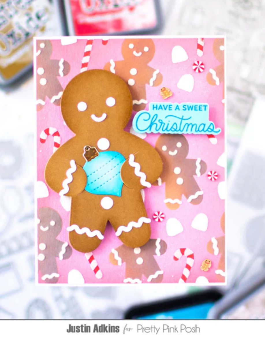 Pretty Pink Posh - Christmas Holder Additions Die Set