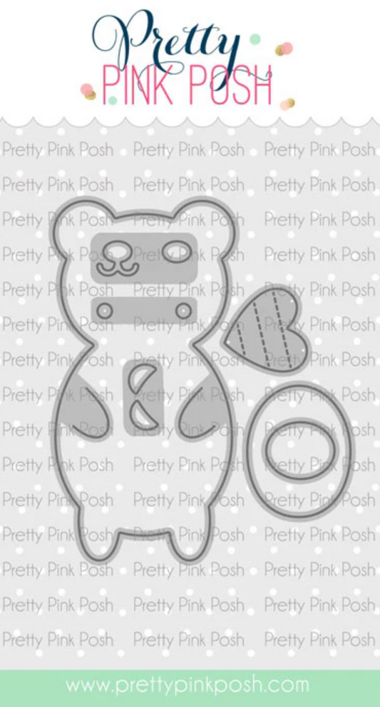 Pretty Pink Posh - Bear Holder Die Set