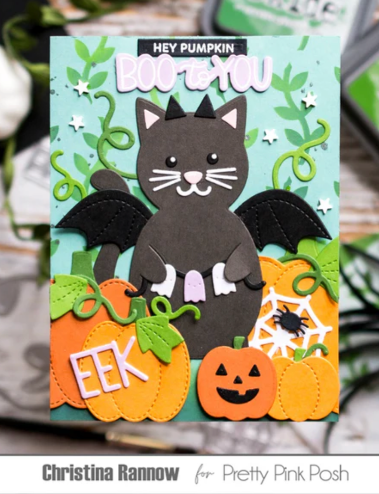 Pretty Pink Posh - Cat Holder Die Set