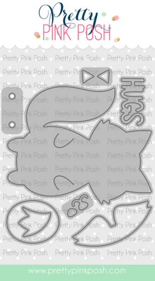 Pretty Pink Posh - Fox Holder Die Set