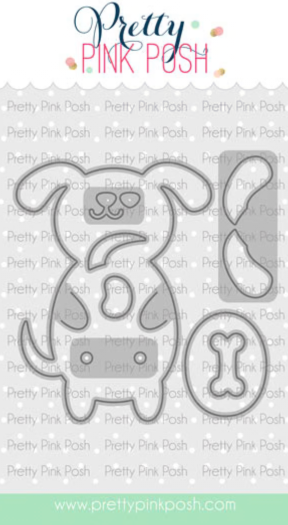 Pretty Pink Posh - Dog Holder Die Set