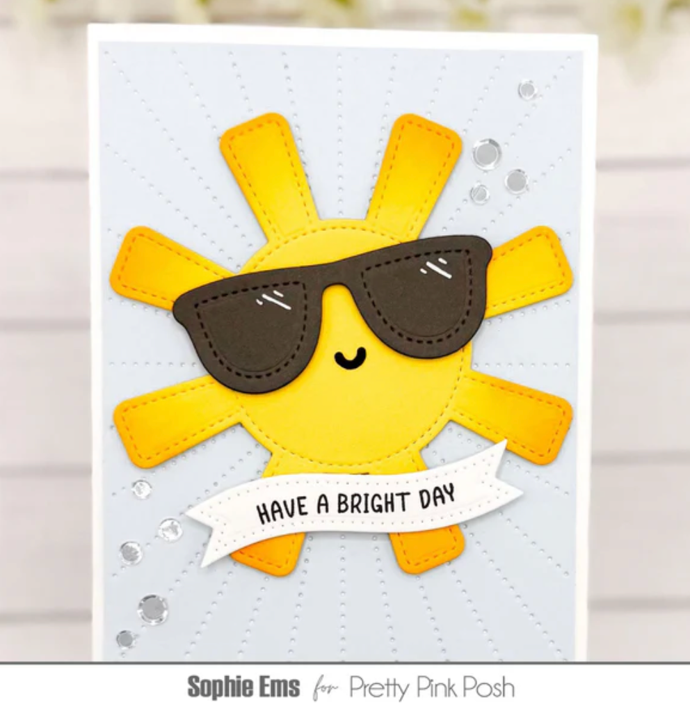 Pretty Pink Posh - Sun Shaker Die Set