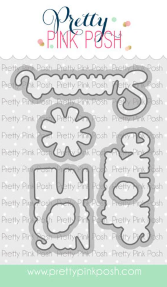 Pretty Pink Posh - Happy Summer Stamp & Die Bundle
