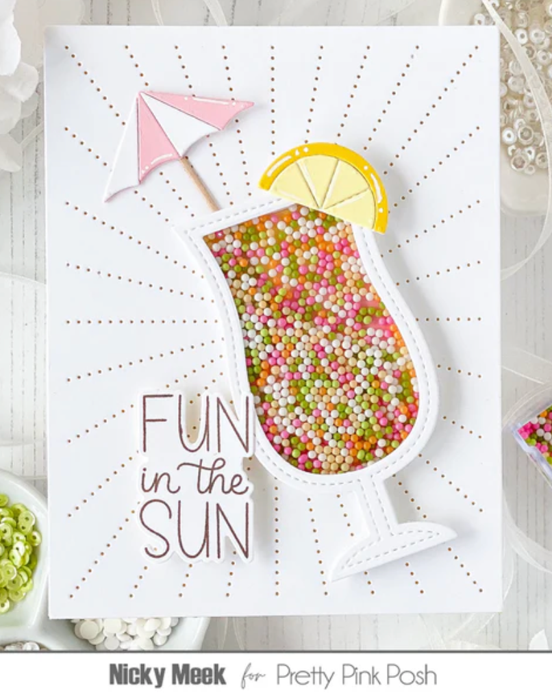 Pretty Pink Posh - Happy Summer Stamp & Die Bundle