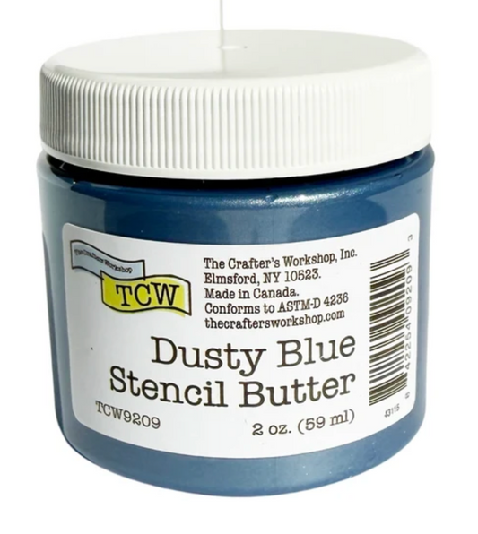 TCW - Stencil Butter - Dusty Blue