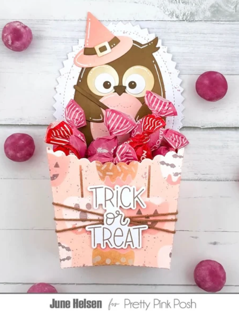 Pretty Pink Posh - Owl Holder Die Set