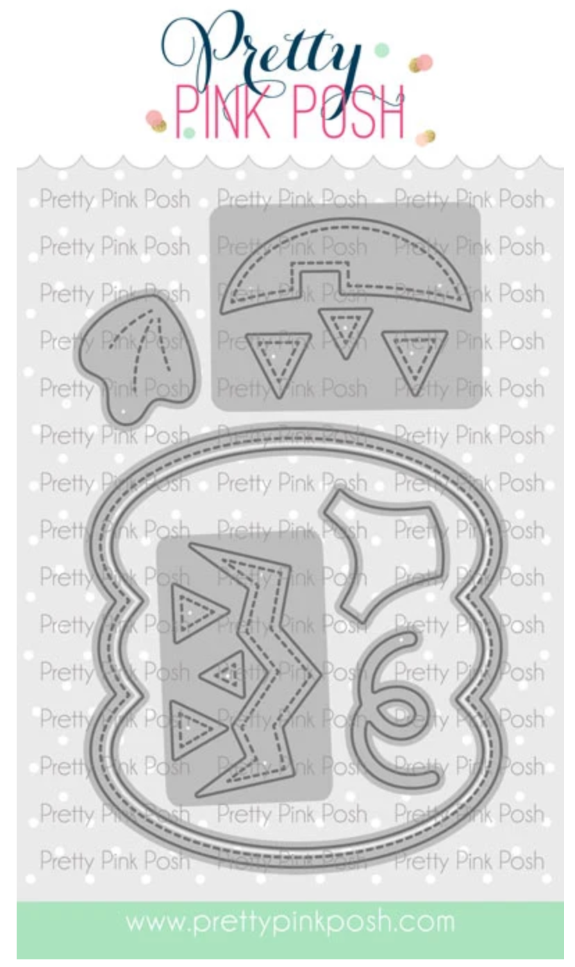 Pretty Pink Posh - Pumpkin Face Shaker Die Set