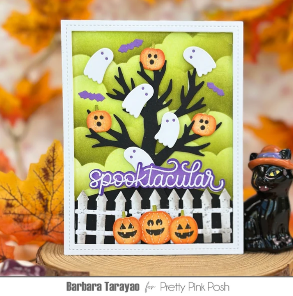 Pretty Pink Posh - Spooky Forest Die Set