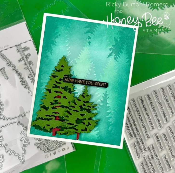 Honey Bee - Lovely Layers: Trees Die Set