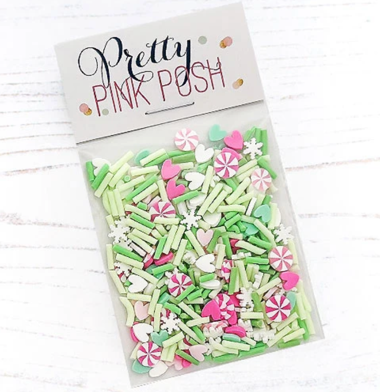 Pretty Pink Posh - Clay Confetti - Merry & Minty