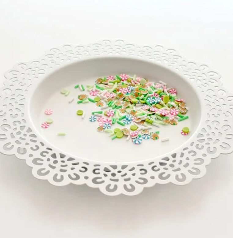 Pretty Pink Posh - Clay Confetti - Gingerbread Cheer