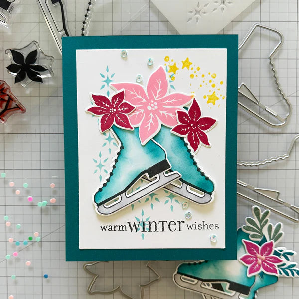 Gina K. - Season of Joy Stamp, Die & Stencil Bundle