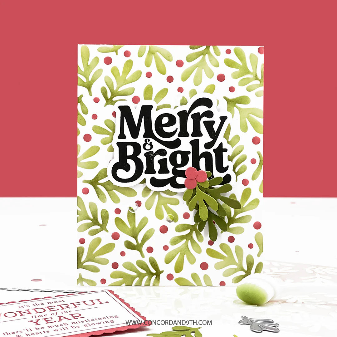 Concord & 9th - Season's Greetings Stamp & Die Bundle