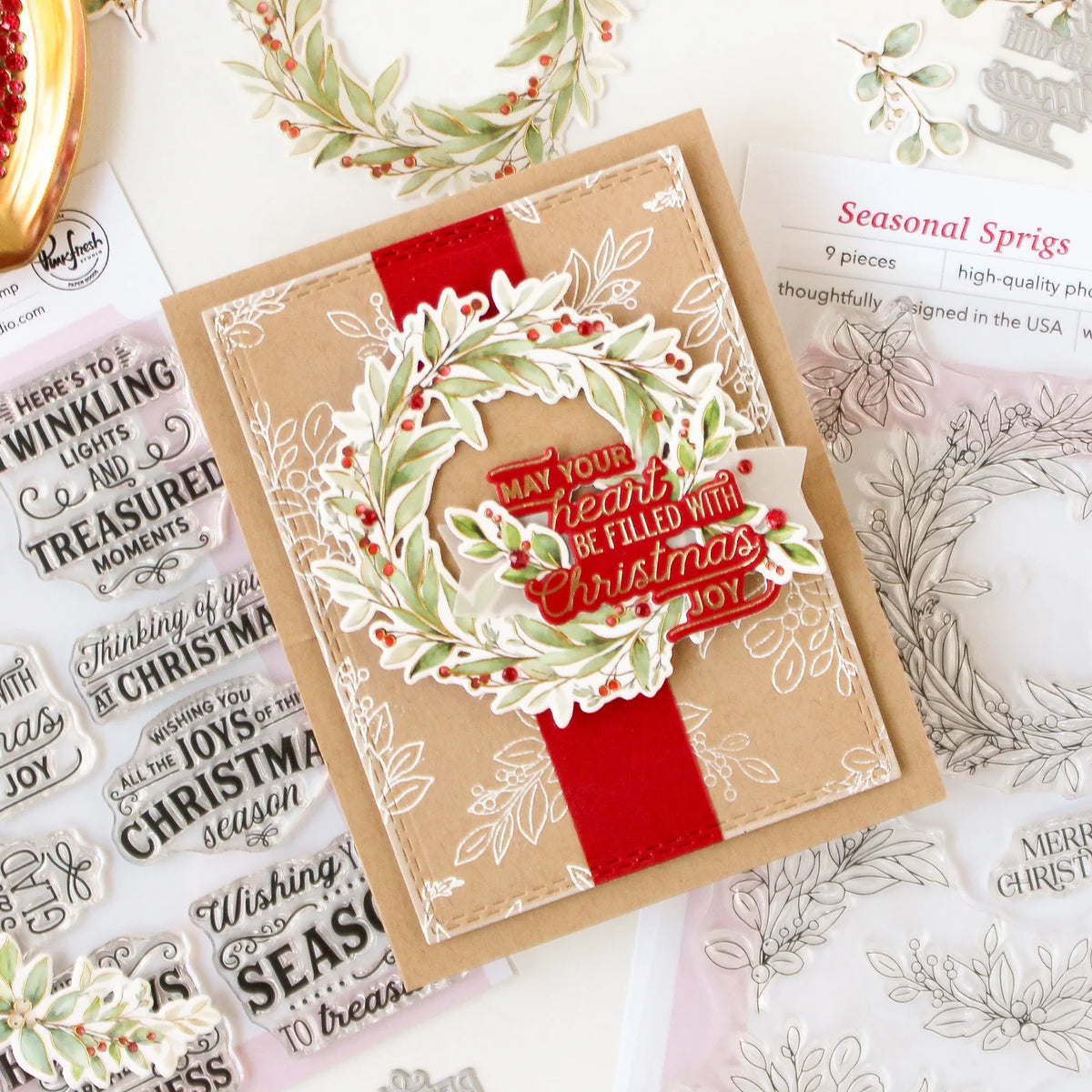 Pinkfresh - Seasonal Sprigs - Washi Tape