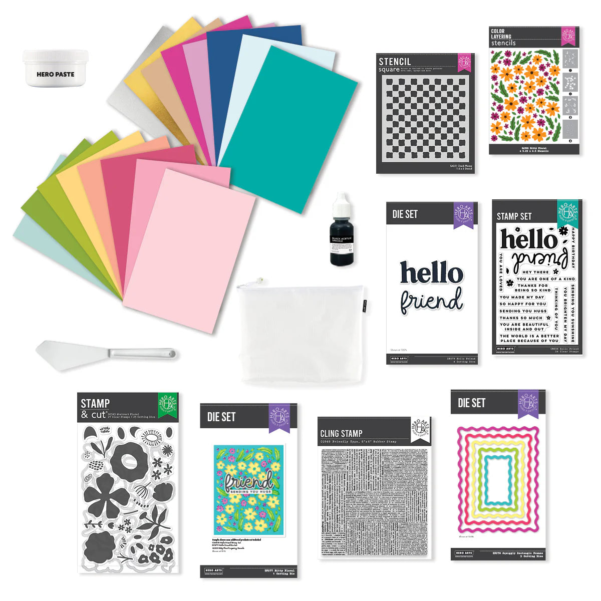 Hero Arts - Stamp Along March 2026