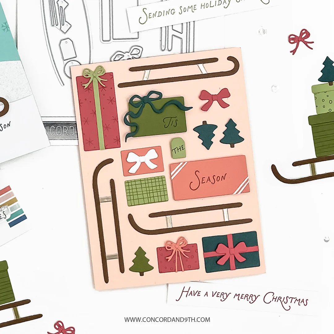 Concord & 9th - Sleigh Full of Cheer Stamp & Die Bundle
