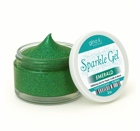 Gina K. - Sparkle Gel - Emerald