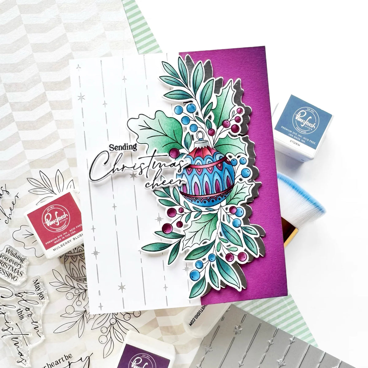 Pinkfresh - Starlit Strands Press Plate