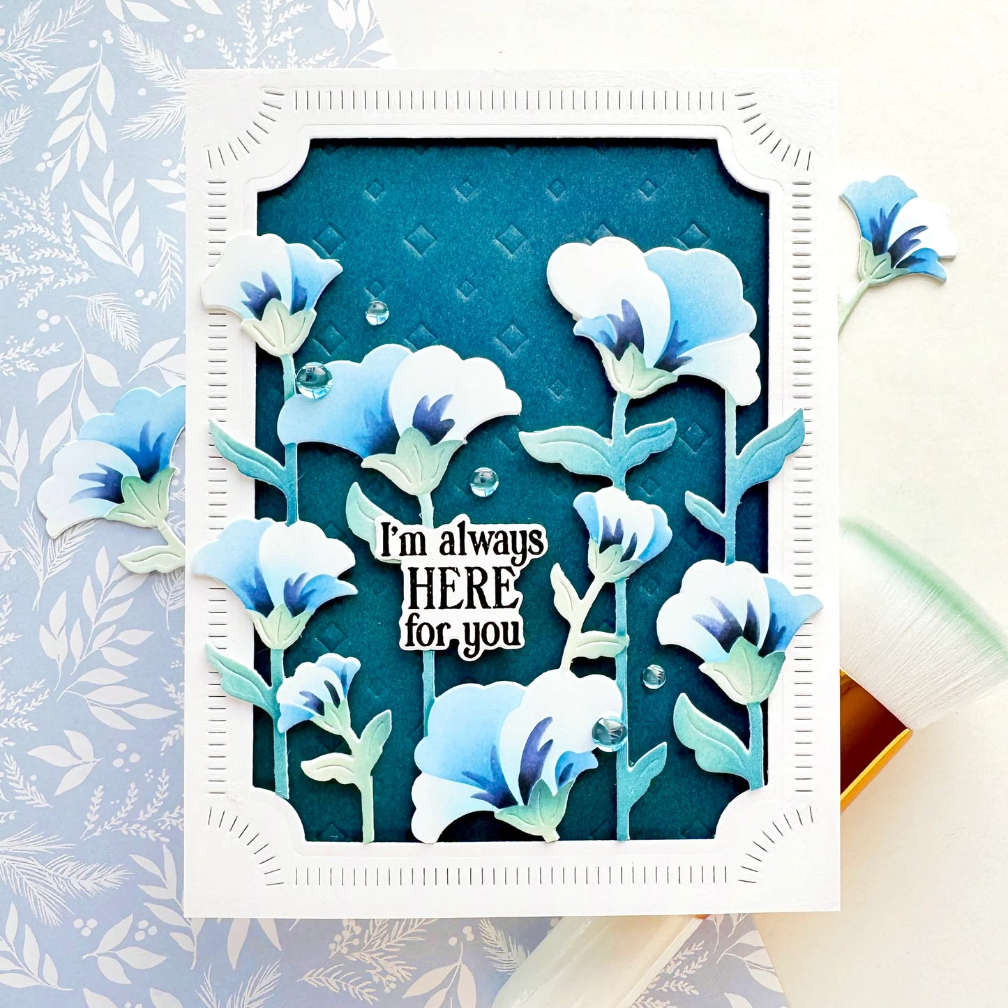 Pinkfresh - Rising Wildflowers Die & Stencil Bundle