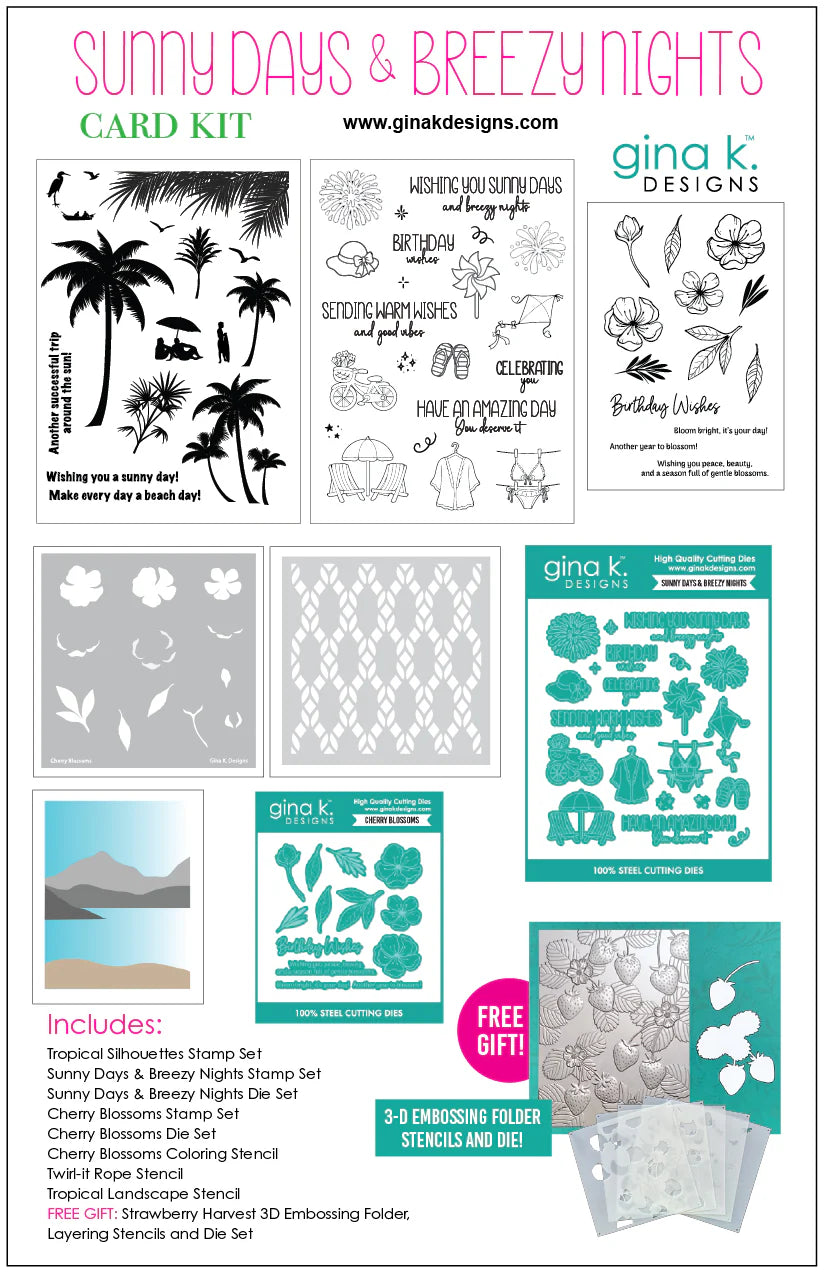 Gina K. - Sunny Days & Breezy Nights Kit