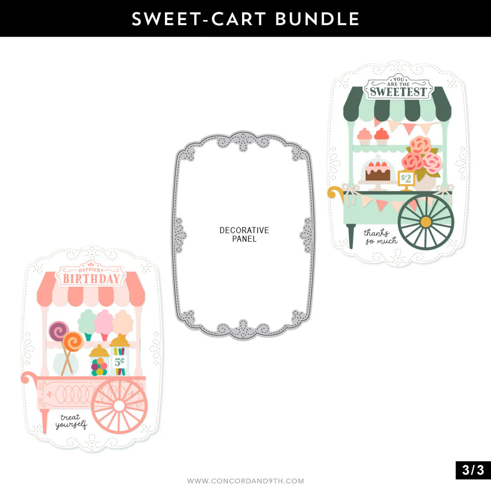 Concord & 9th - Sweet-Cart Stamp & Die Set