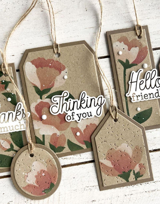 Taylored Expressions - Together in Type Stamp & Die Bundle