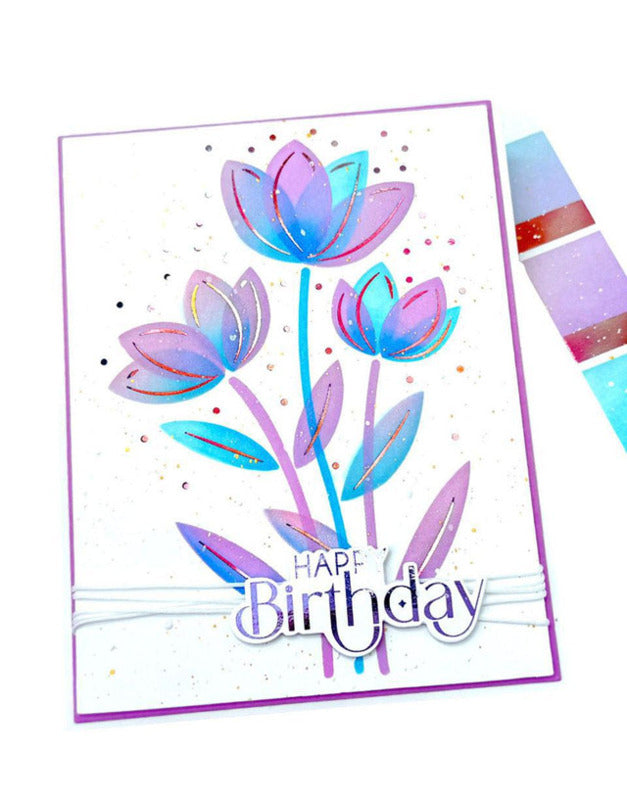 Tailored Expressions - Petal Palette Foil It & Stencil Bundle