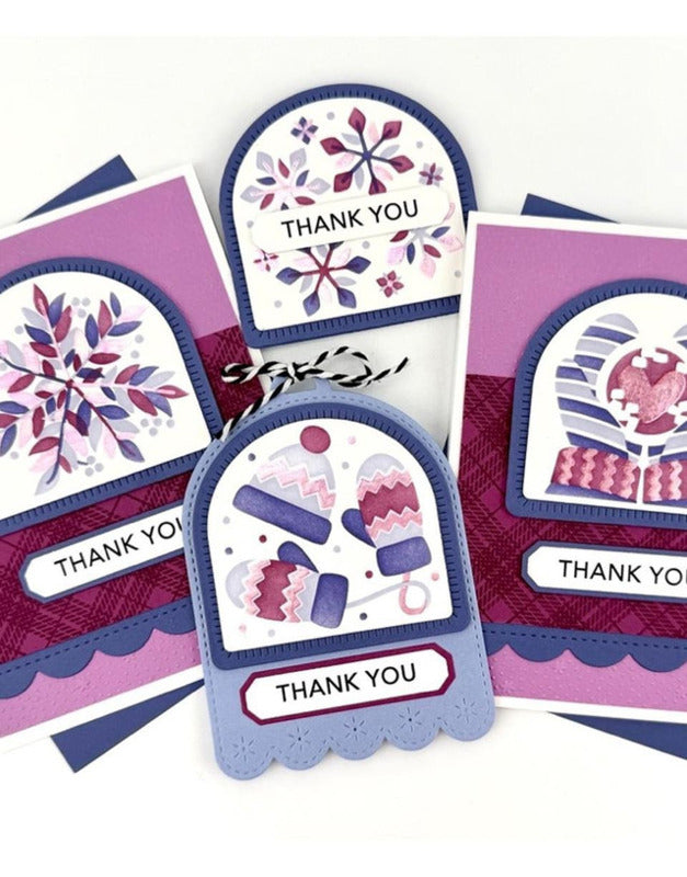 Taylored Expressions - Winter Wonder Layering Stencil Set