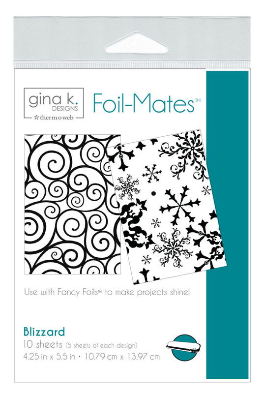Gina K. - Foil-Mates Toner Card Fronts - Blizzard