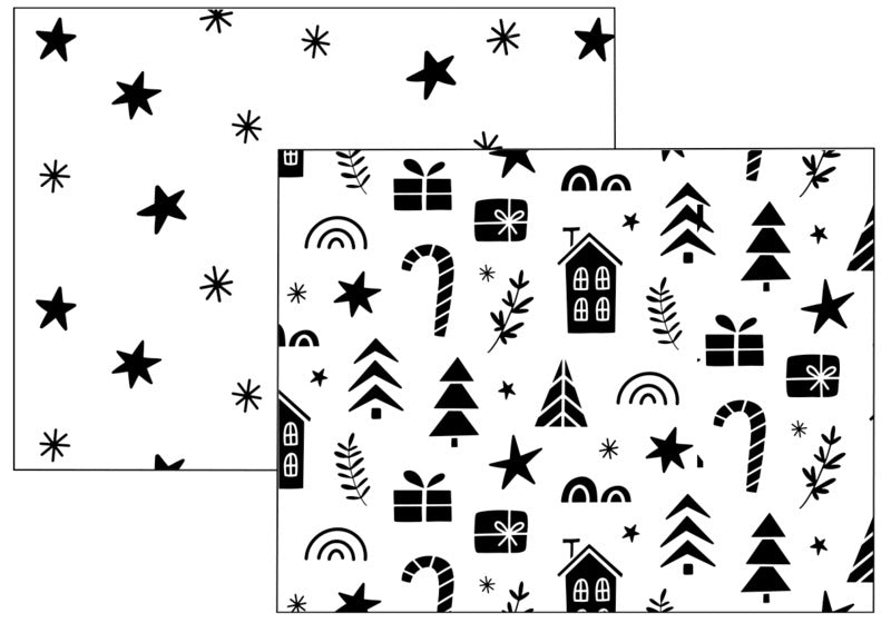 Deco Foil - Holiday Rush Toner Card Fronts