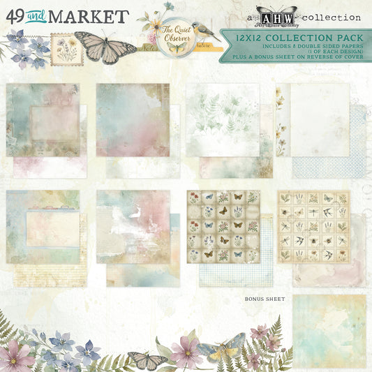 49 & Market - The Quiet Observer - 12x12 Collection Pack