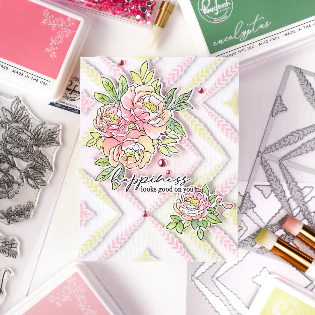 Pinkfresh - Peony Perfection - Stamp Set